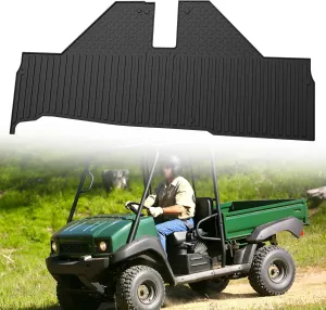 Front Floor Mat for Kawasaki Mule 3010 4000 4010, TPE Front Row Floor Liners All Weather Protection Slush Mats for Kawasaki Mule 3010 4000 4010 2005-2025 Accessories(1PCS, Replace# KAFT4-013)