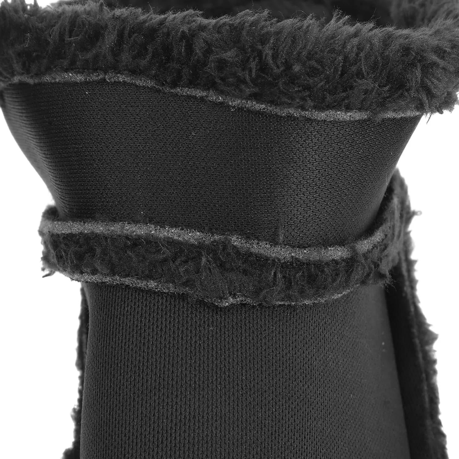 Gatuida Clog Liner Shoes Warm Liner Clogs Liner 2 Pairs Clogs Liner Winter Removable Warm Thick Arctic Fleece Replacement Cozy Breathable Furry Inner Soles for Shoes Clogs Black 37-38