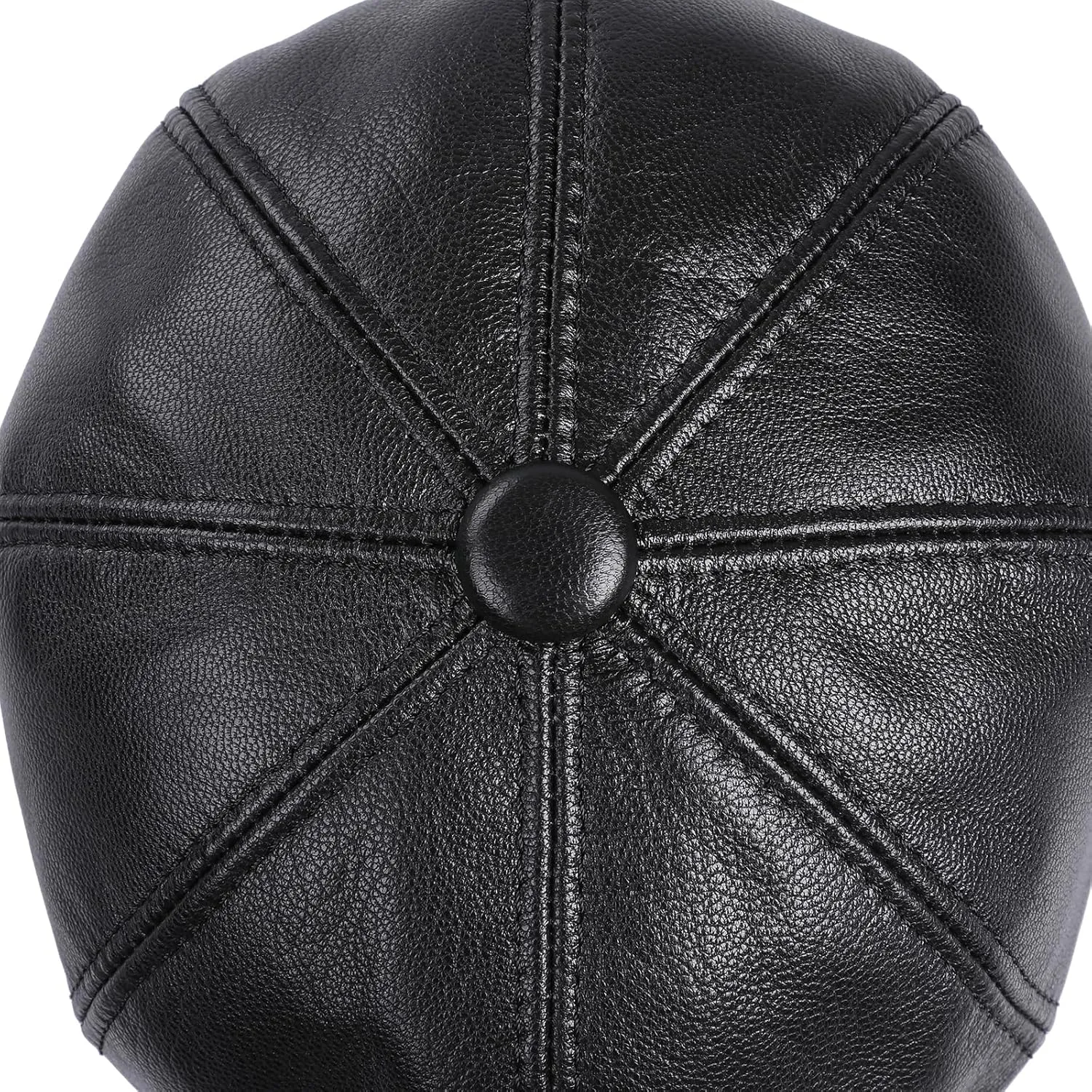 Genuine Leather Newsboy Caps for Men, Real Suede Irish Cabbie Driving Ivy Flat Hat