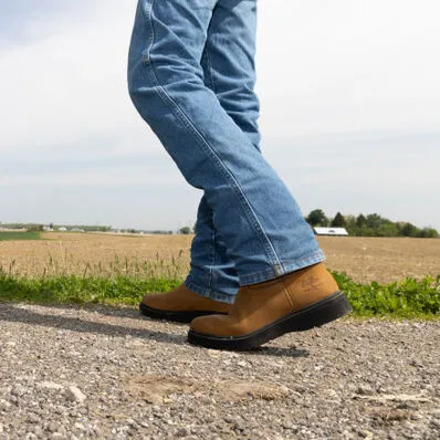 GEORGIA BOOT FARM AND RANCH PULL ON WORK BOOT - Prairie Chestnut