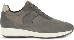 Geox Boys' Uomo Happy A Trainers, Dk Stone, 7
