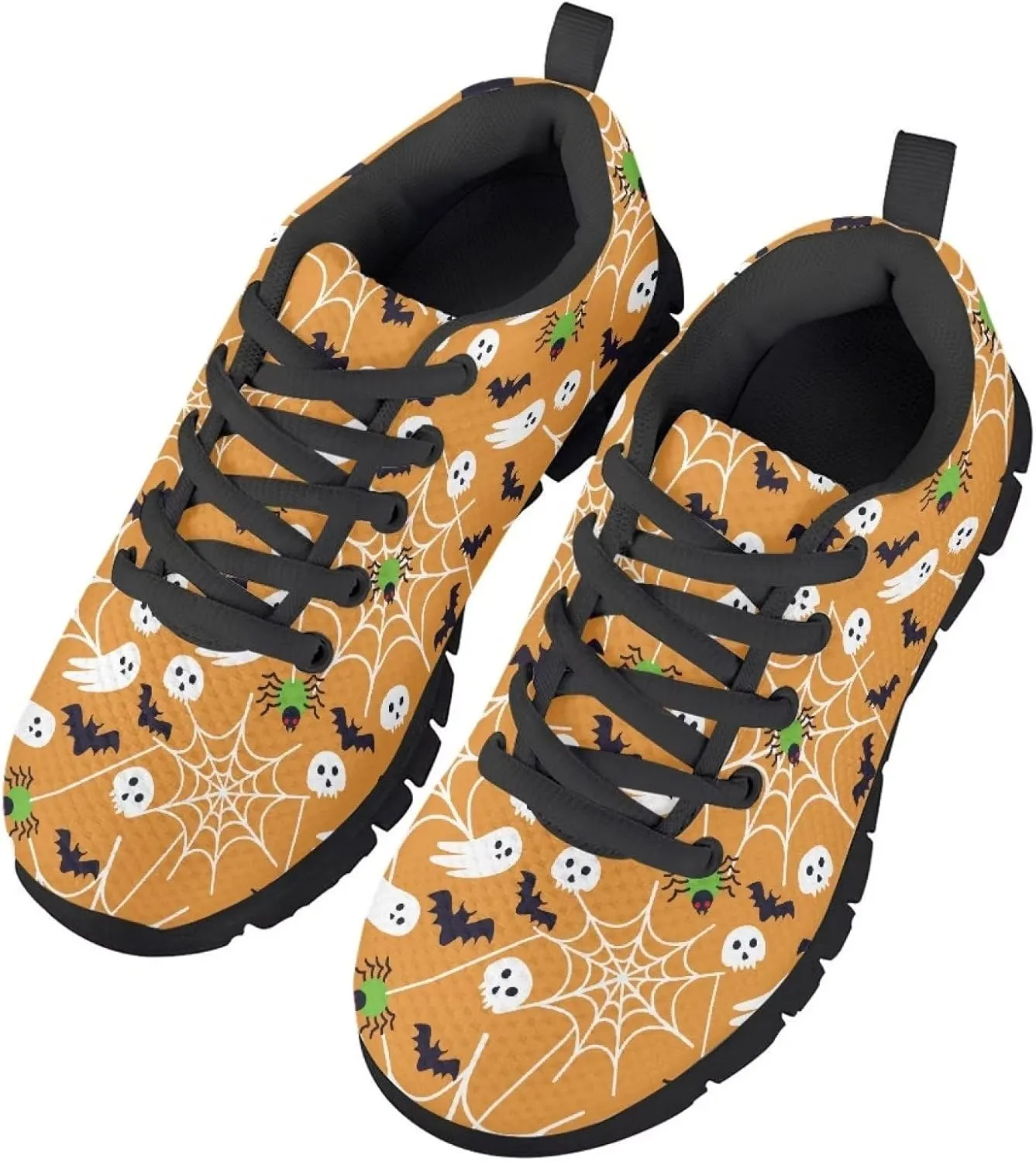 Gomyblomy Unisex Child Breathable Ultralight Mesh Rubber Flat Shoes, Suitable for Gym Sports Tennis Jogging