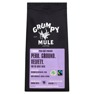 Grumpy Mule Organic Peru Ground Coffee - 227g (0.5lbs)