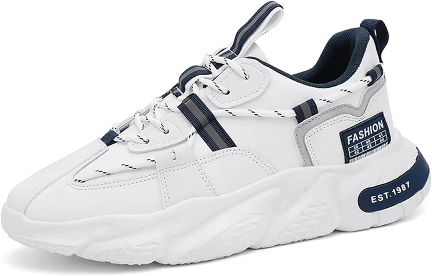 GSIGUL Men's Road Running Shoes Tennis Walking Shoes Cushioning Mens Sneaker Athletic Casual Shoes for Men