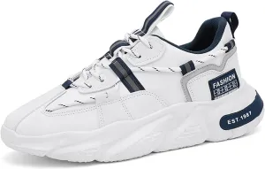 GSIGUL Men's Road Running Shoes Tennis Walking Shoes Cushioning Mens Sneaker Athletic Casual Shoes for Men