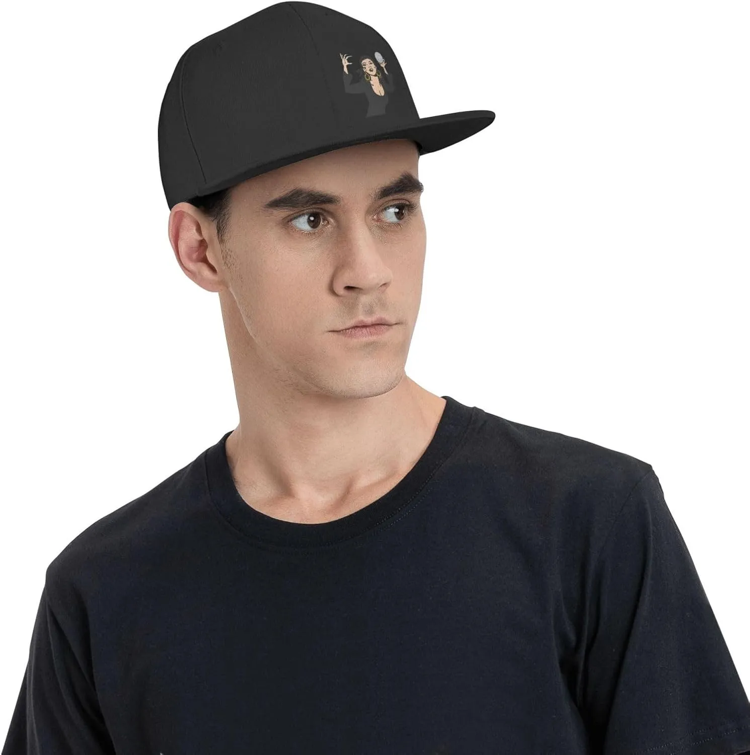 Gypsy Fortune Teller Snapback Hats for Men Women Baseball Cap Flat Bill Brim Hat