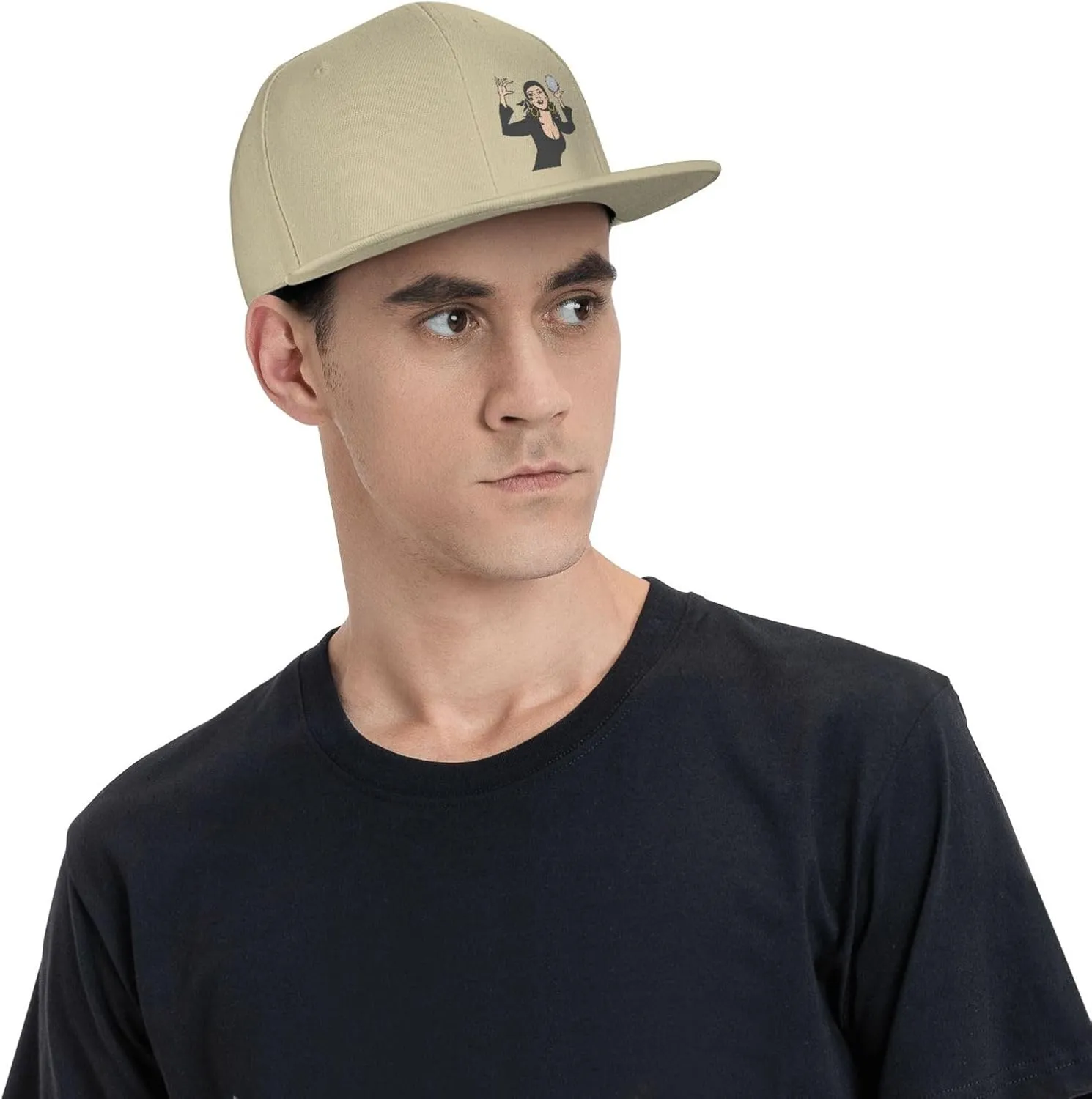 Gypsy Fortune Teller Snapback Hats for Men Women Baseball Cap Flat Bill Brim Hat