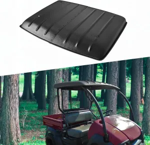 Hard Top Roof Black Compatible with 2005-2022 Kawasaki Mule 600 / 610 SX 4X4# KAF600-005B ,2-piece Combination Roof