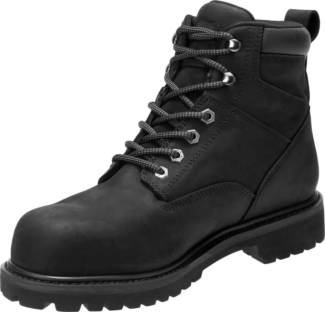 Harley-Davidson Men's Gavern Waterproof Leather Motorcycle Casual Boot