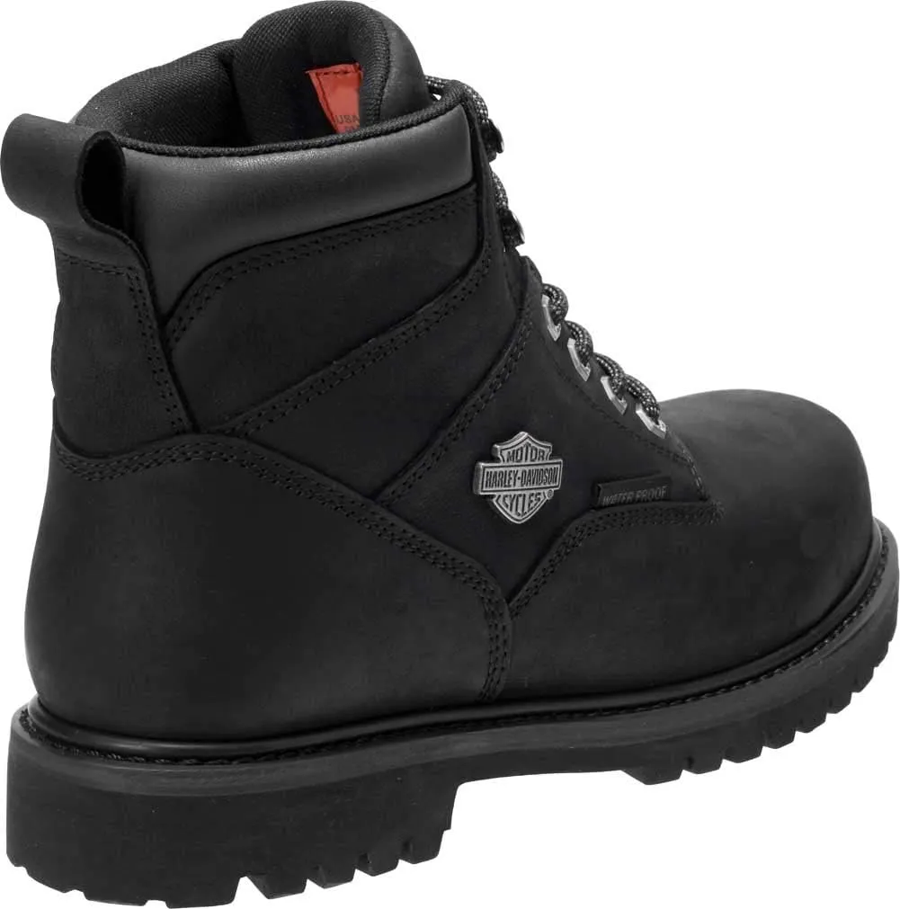 Harley-Davidson Men's Gavern Waterproof Leather Motorcycle Casual Boot