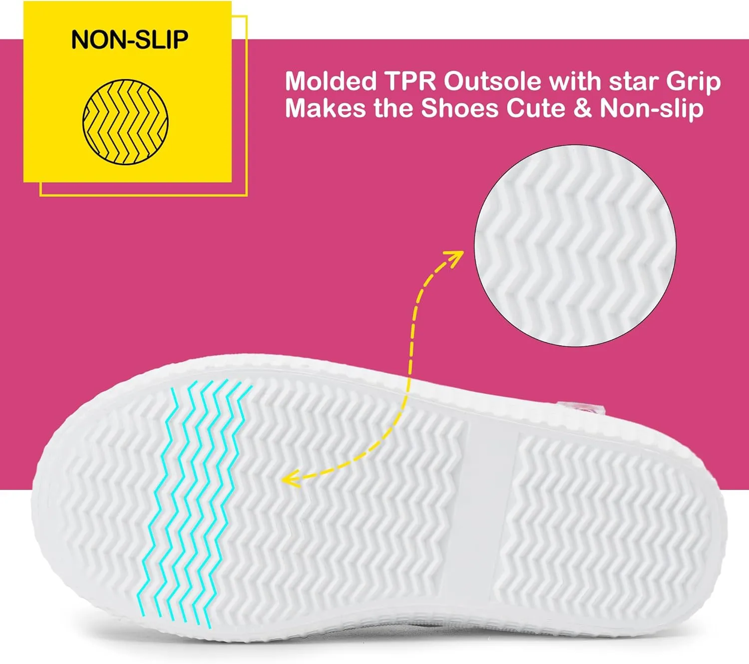 Harvest Land Kid Slip On Sneakers Toddler Comfortable Canvas Shoes for Boys Girls Light Tennis Shoes Children Fashion Shoes