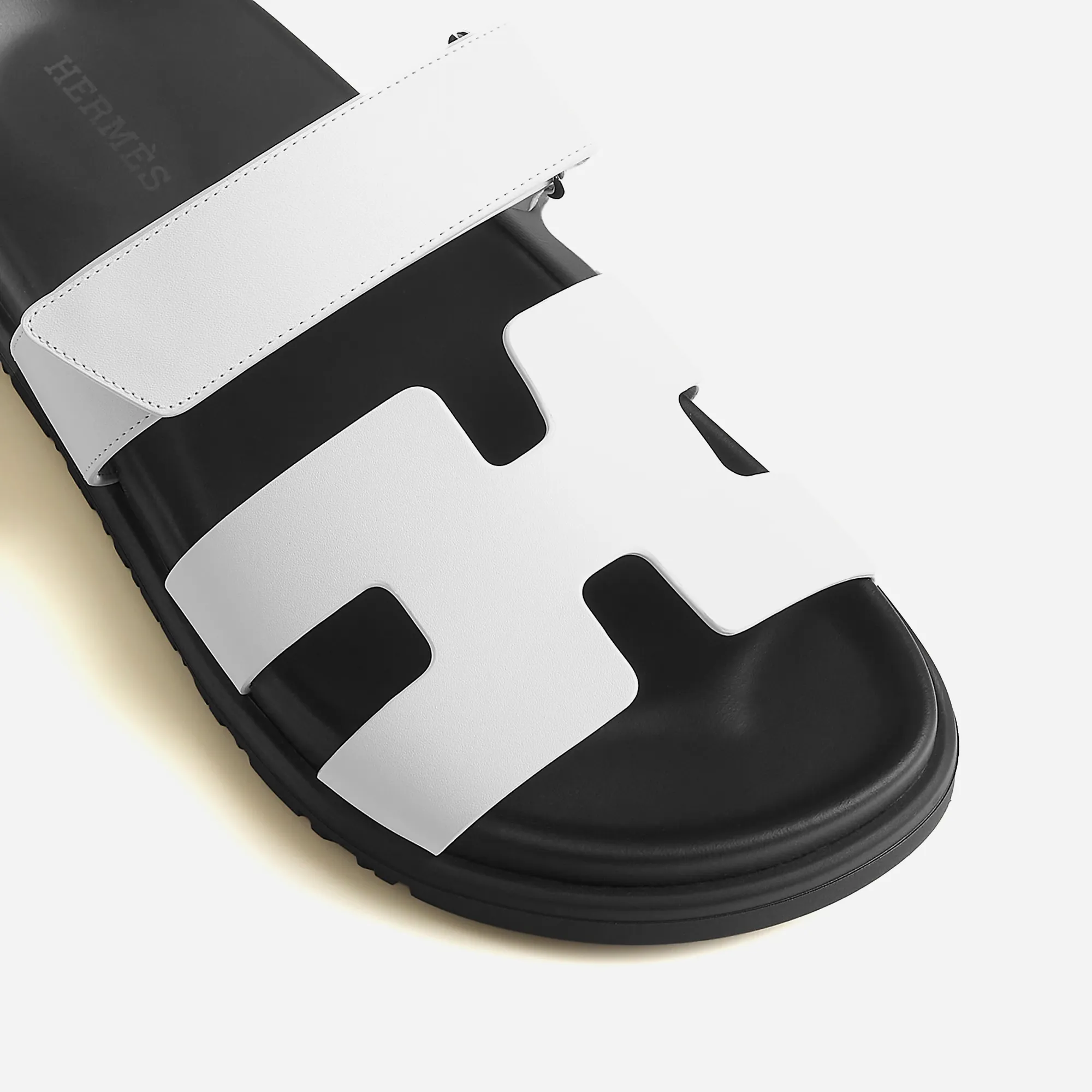 Hermes Chypre Sandal Blanc