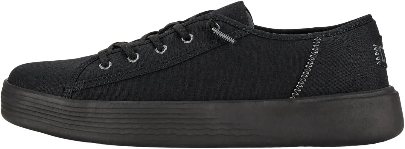 Hey Dude Men's Cody Canvas | Men's Shoes | Men's Slip On Sneakers | Comfortable & Light-Weight