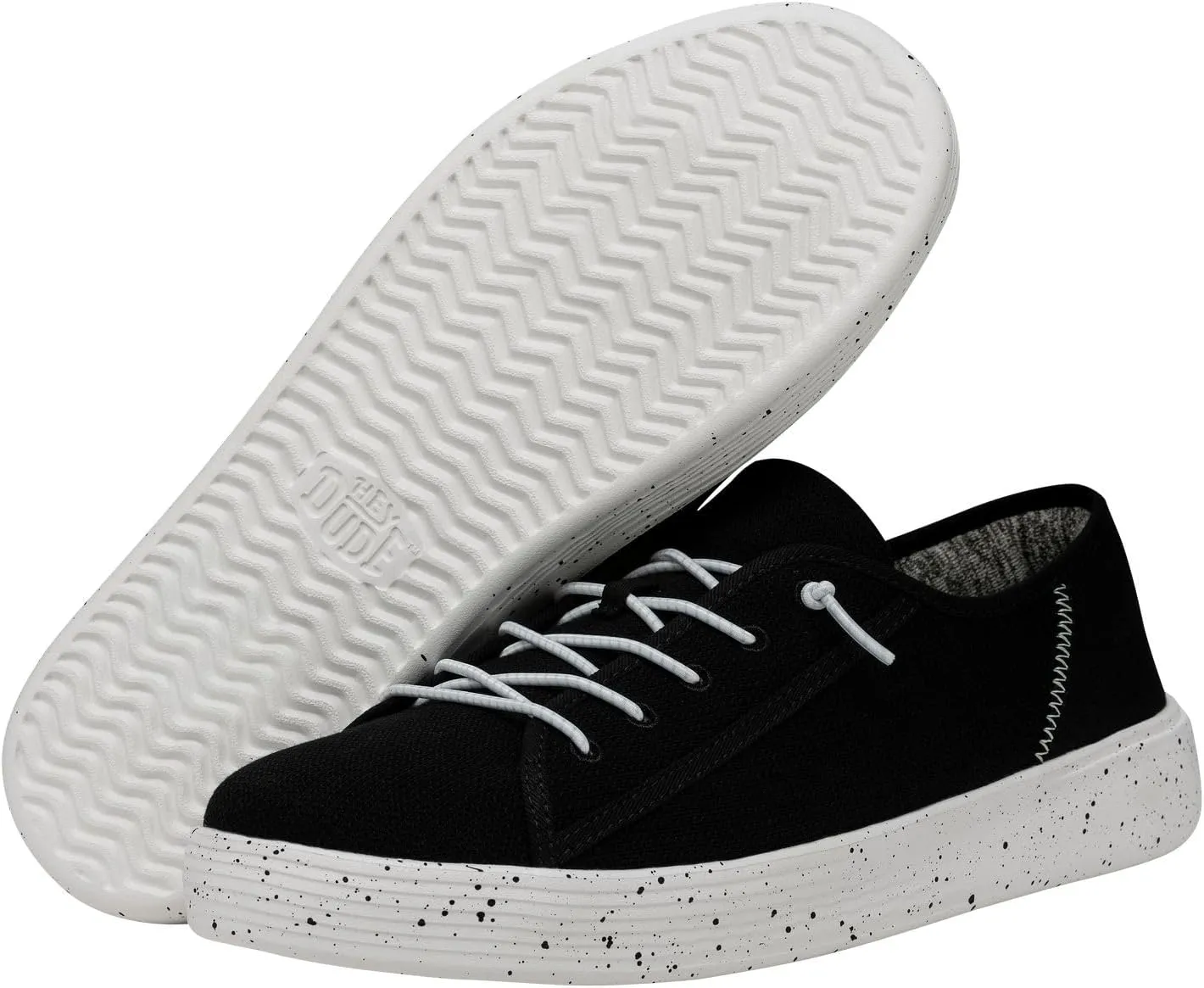 Hey Dude Men's Cody Canvas | Men's Shoes | Men's Slip On Sneakers | Comfortable & Light-Weight