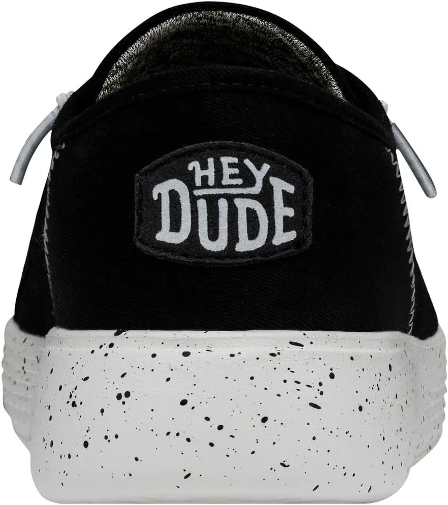 Hey Dude Men's Cody Canvas | Men's Shoes | Men's Slip On Sneakers | Comfortable & Light-Weight