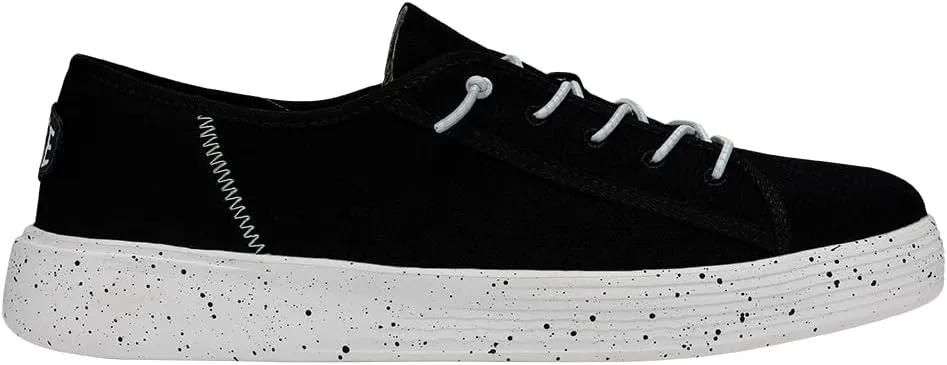 Hey Dude Men's Cody Canvas | Men's Shoes | Men's Slip On Sneakers | Comfortable & Light-Weight