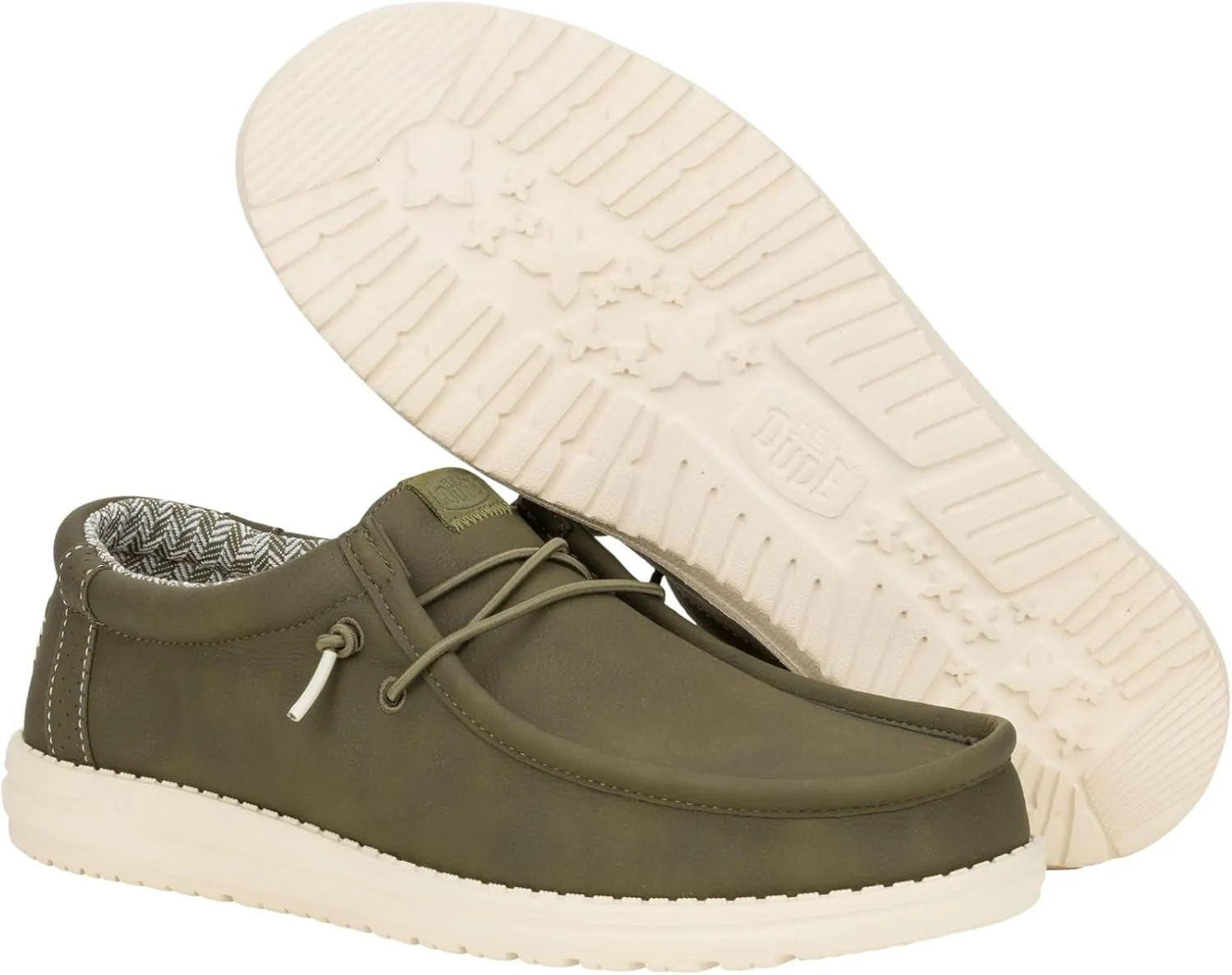 Hey Dude Men's Wally Classic, Men’s Shoes, Men's Slip-on Loafers, Comfortable & Light-Weight