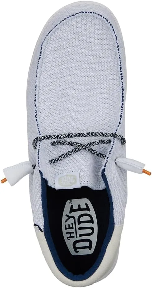 Hey Dude Men's Wally Funk Open Mesh | Men's Shoes | Men Slip-on Loafers | Comfortable & Light-Weight