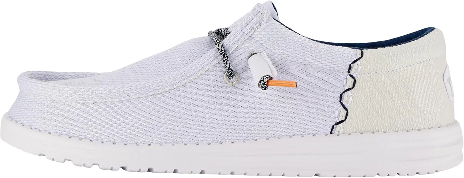 Hey Dude Men's Wally Funk Open Mesh | Men's Shoes | Men Slip-on Loafers | Comfortable & Light-Weight