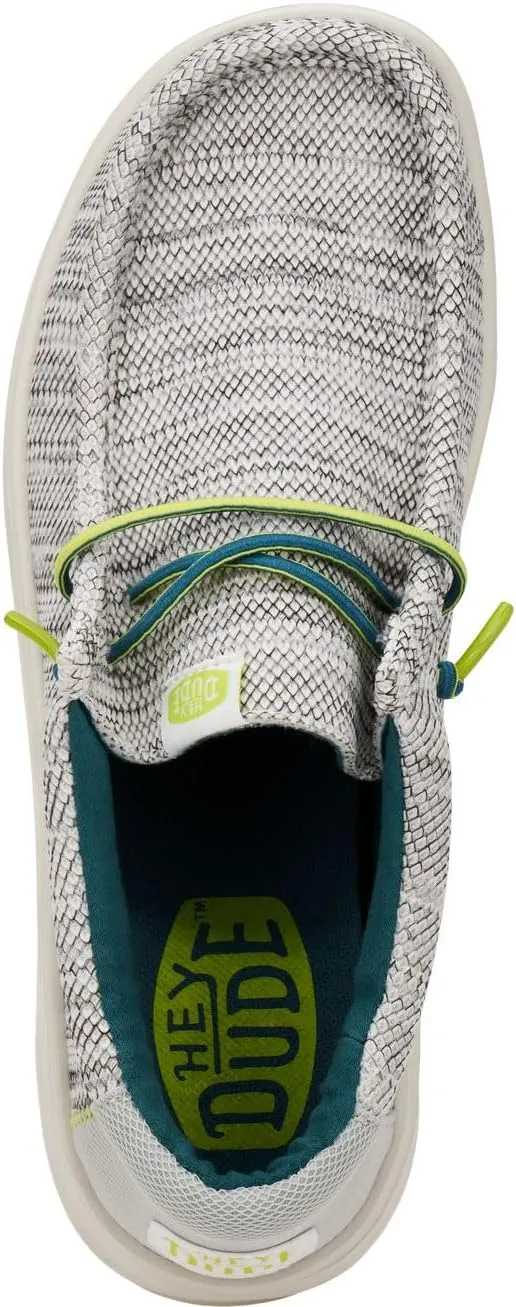 Hey Dude Men's Wally H20 Mesh | Men's Shoes | Men Slip-on Loafers | Comfortable & Light-Weight