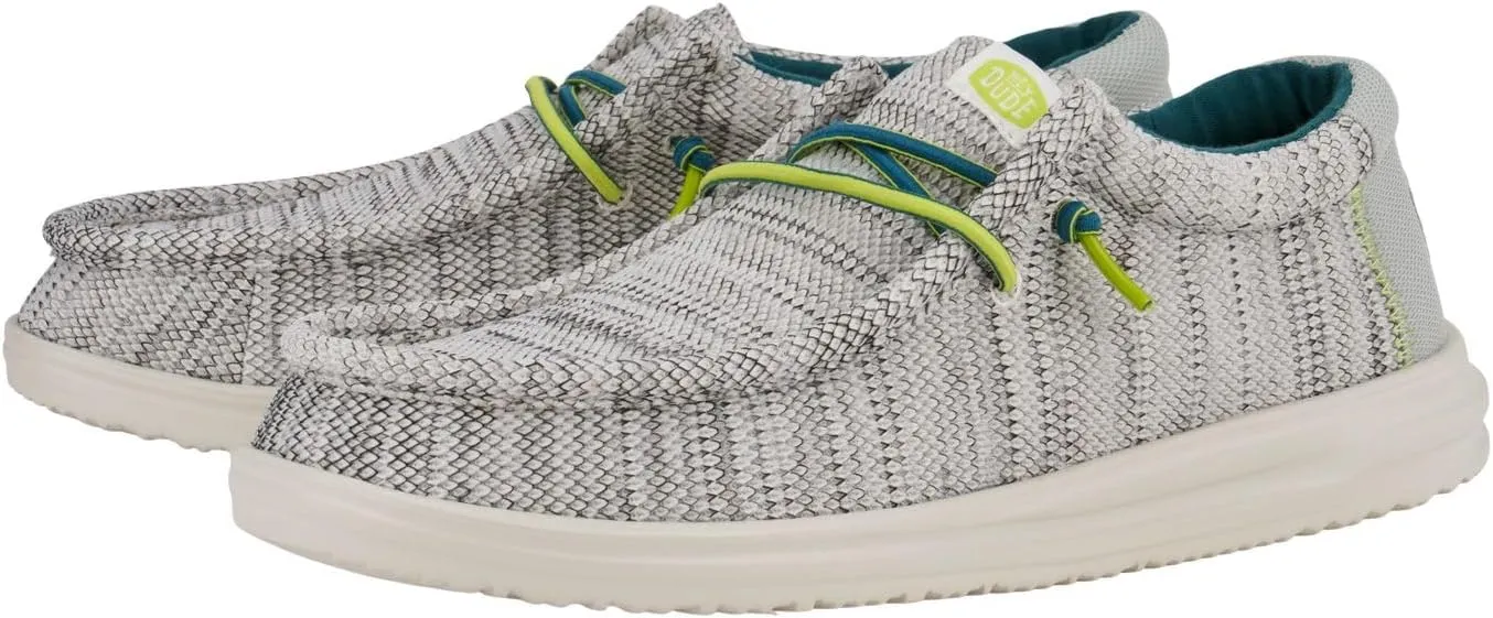Hey Dude Men's Wally H20 Mesh | Men's Shoes | Men Slip-on Loafers | Comfortable & Light-Weight