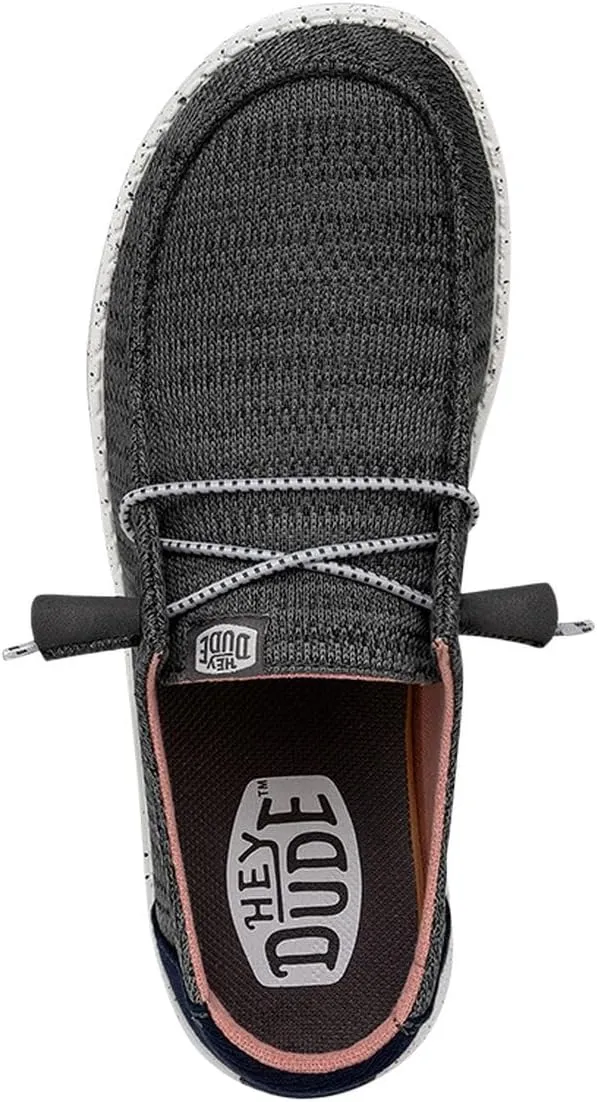 Hey Dude Wendy Sport Mesh | Women's Loafers | Women's Slip On Shoes | Comfortable & Light Weight