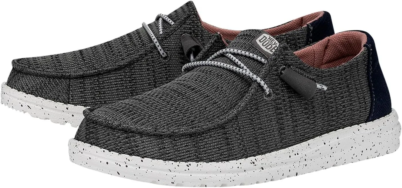 Hey Dude Wendy Sport Mesh | Women's Loafers | Women's Slip On Shoes | Comfortable & Light Weight