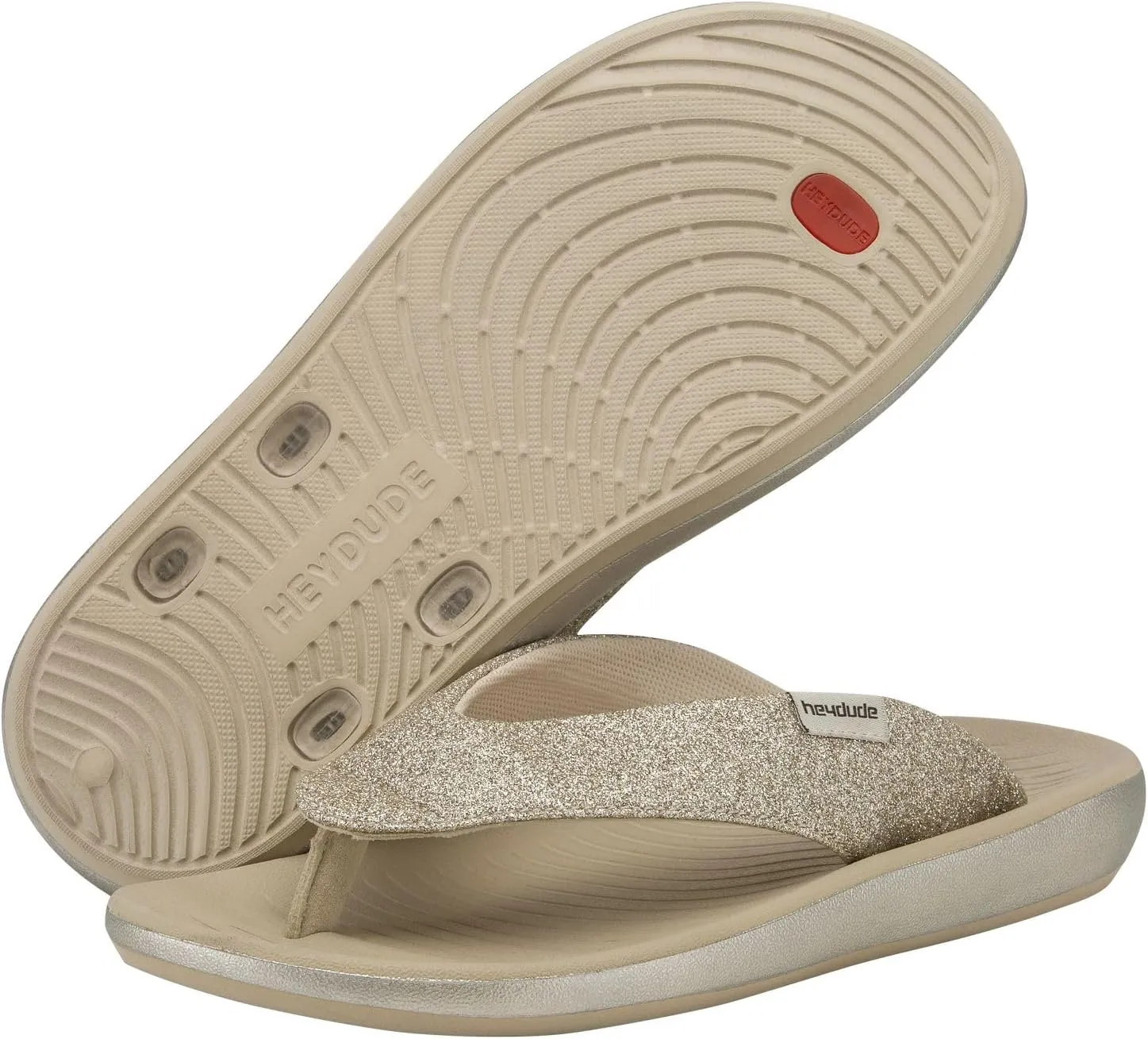 Hey Dude Women's Meg Multiple Colors & Sizes | Women's Footwear | Women's Slip On Sandals | Comfortable & Light-Weight