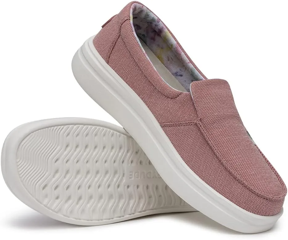 Hey Dude Women's Misty Rise | Women's Shoes | Women's Slip On Shoes | Comfortable & Light-Weight Multi Colors and Sizes