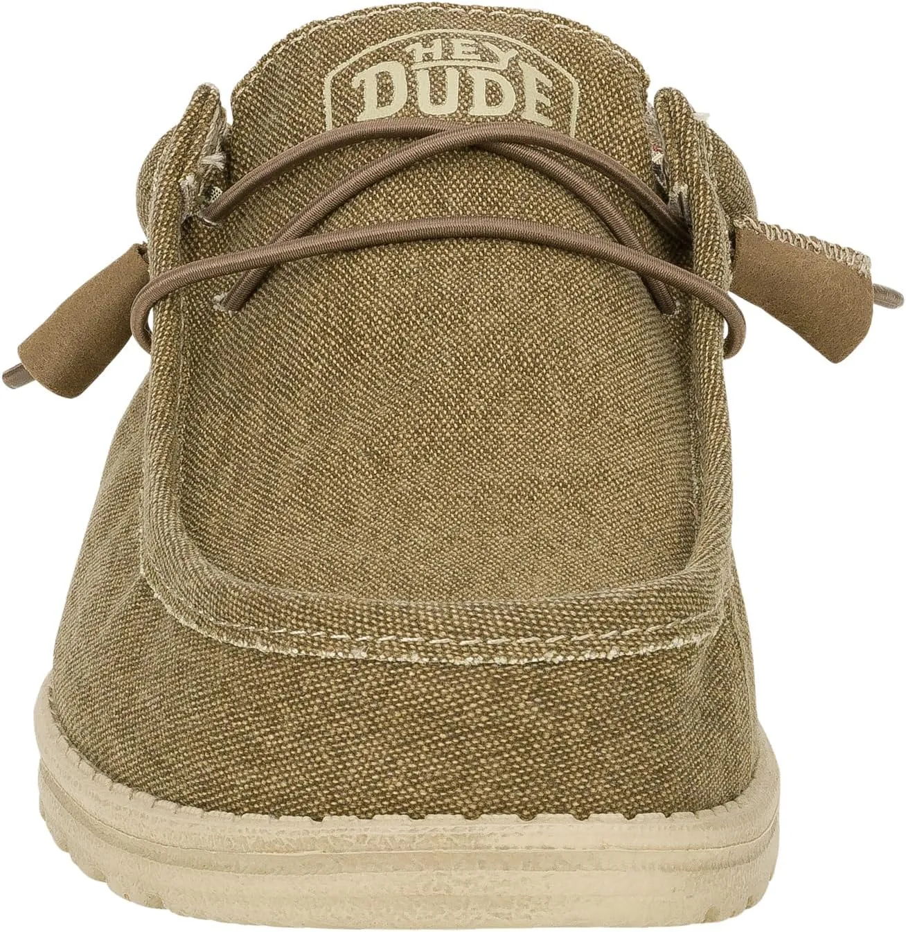 HEYDUDE Men's Wally Canvas, Men’s Shoes, Slip-on Loafers, Comfortable & Light-Weight