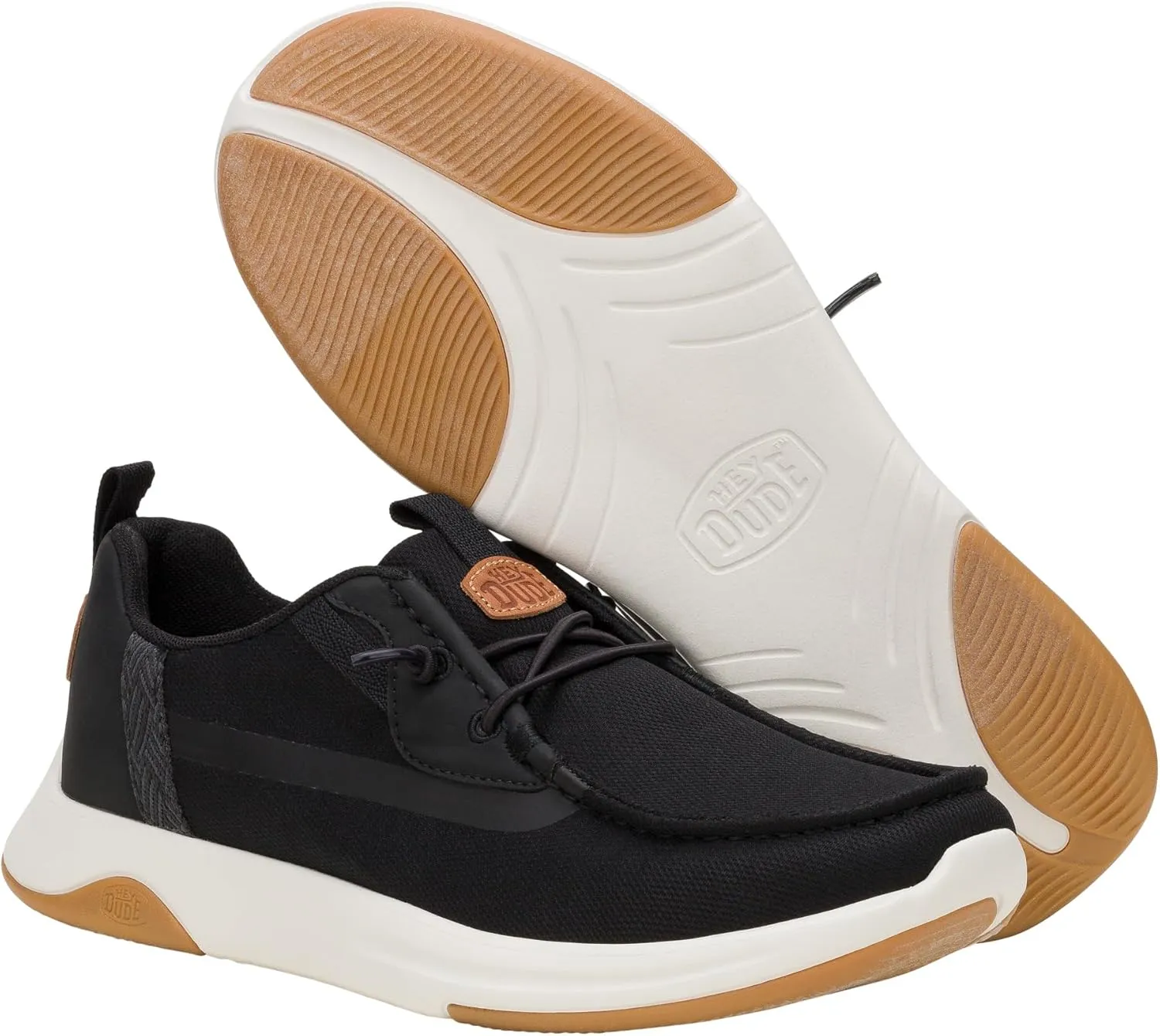 HEYDUDE Wally Drift Classic, Men’s Shoes, Men's Slip-on Loafers, Comfortable & Light-Weight