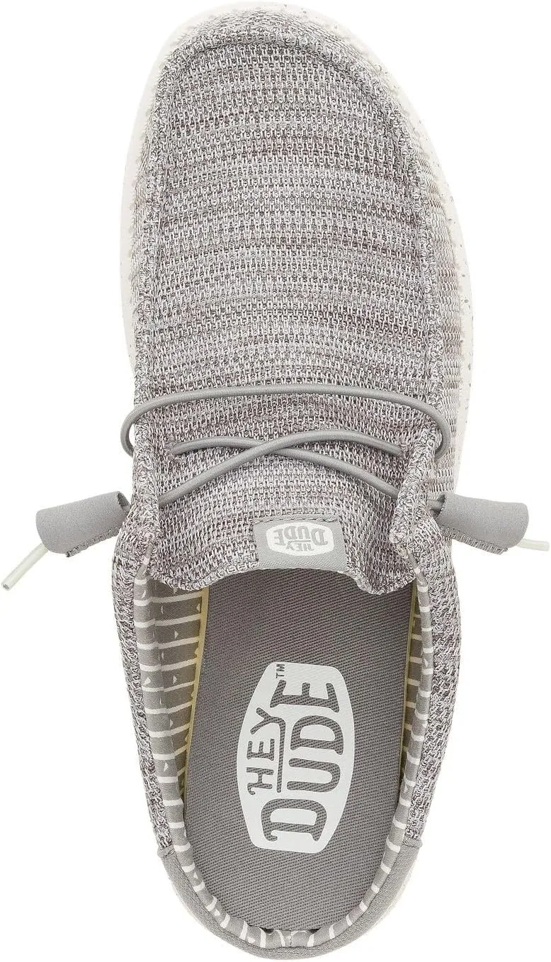 HEYDUDE Wally Slip Stretch Sox, Men’s Shoes, Men's Slip-on Loafers, Comfortable & Light-Weight