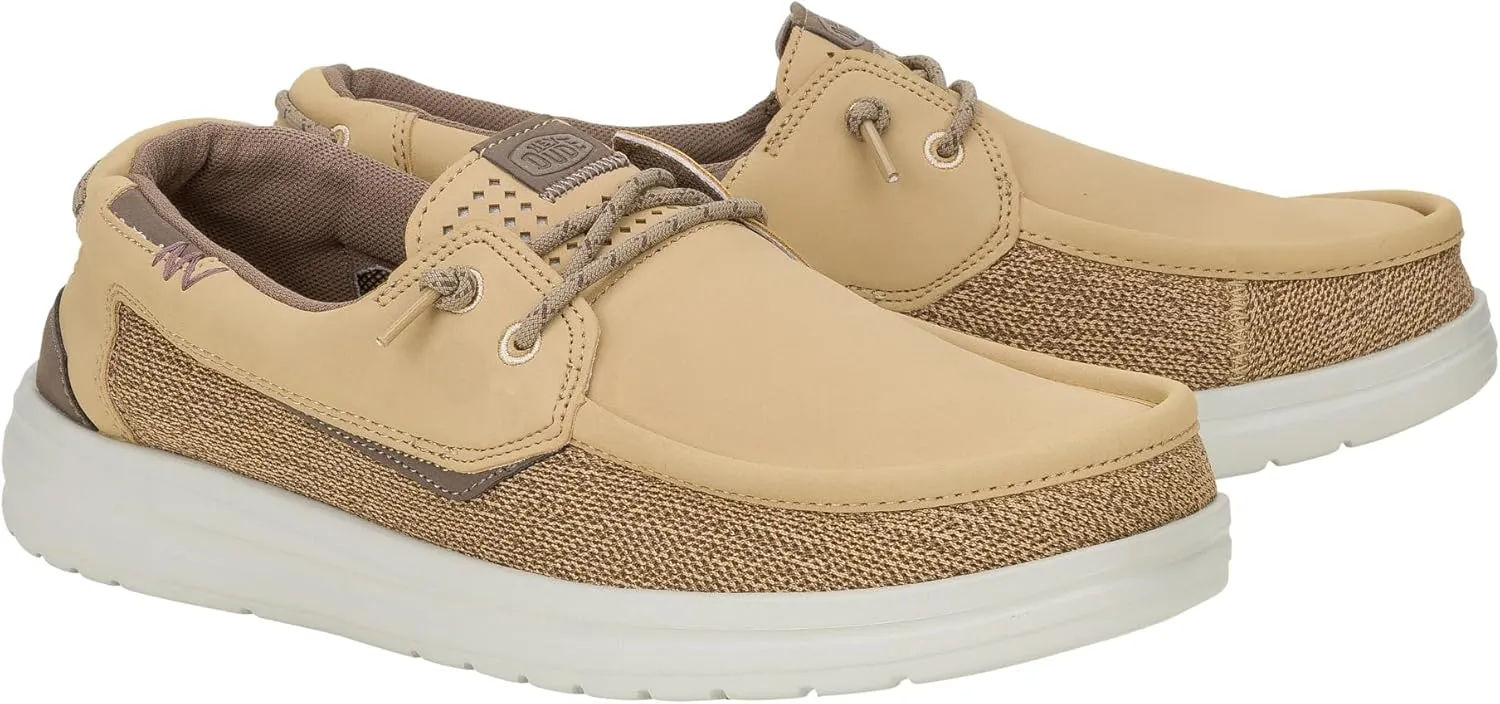HEYDUDE Welsh Grip Mix, Men’s Shoes, Men's Slip-on Loafers, Comfortable & Light-Weight