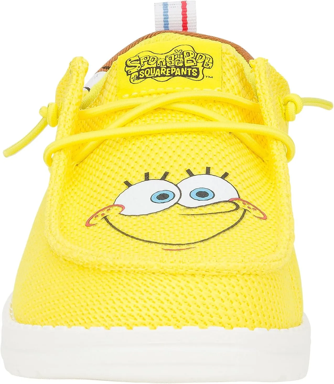 HEYDUDE X Spongebob, Women’s Slip-on Loafers, Comfortable & Light-Weight