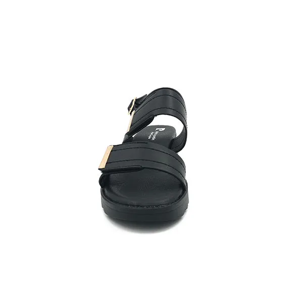 High Platform Back Strap Sandal - 0903