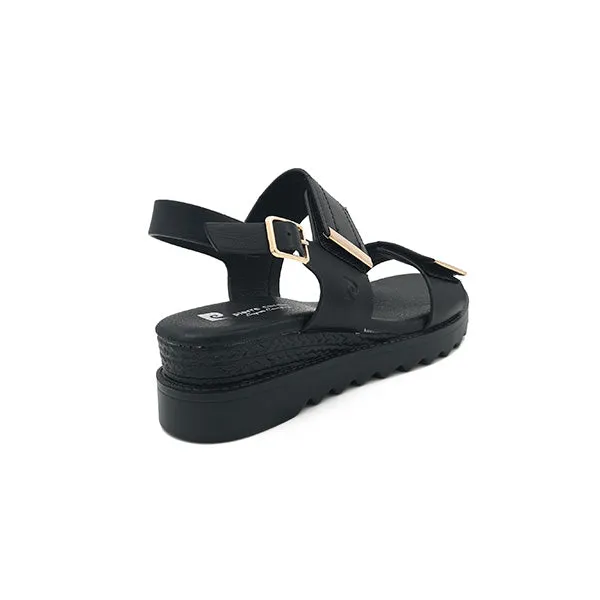 High Platform Back Strap Sandal - 0903