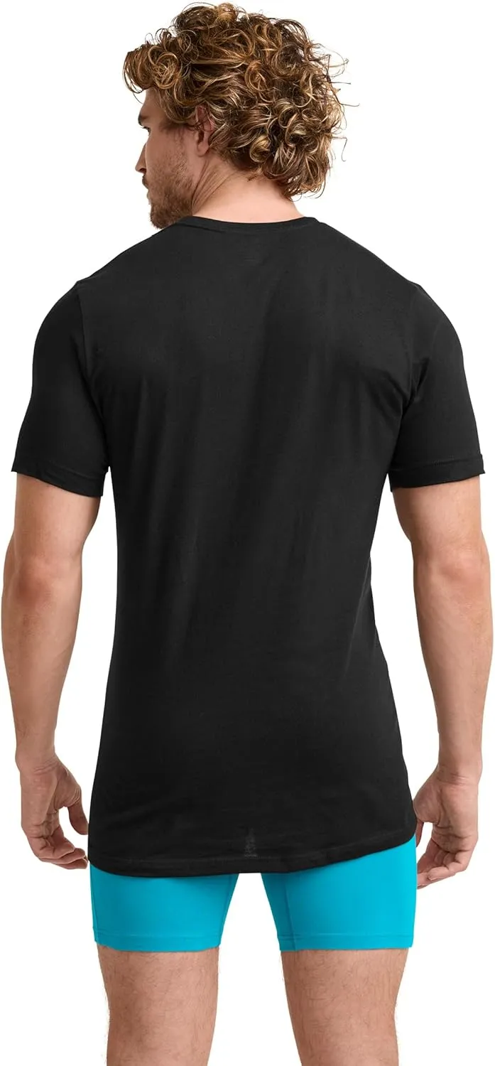 Jockey Men's Undershirt Big & Tall Classic Crew Neck Undershirt- 6 Pack
