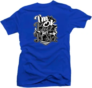 Jordan Retro 3 Varsity Royal Blue Match Tees