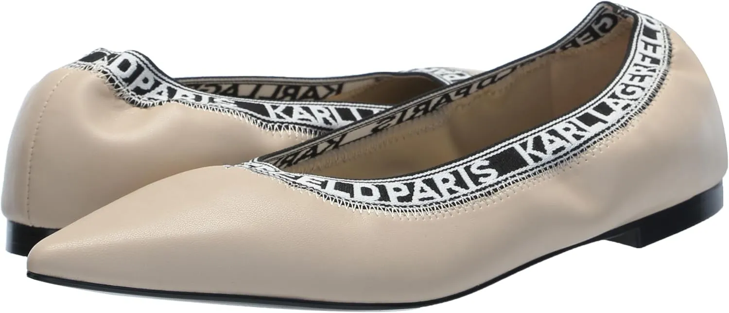 KARL LAGERFELD womens Vinette Everyday Ballet Flat