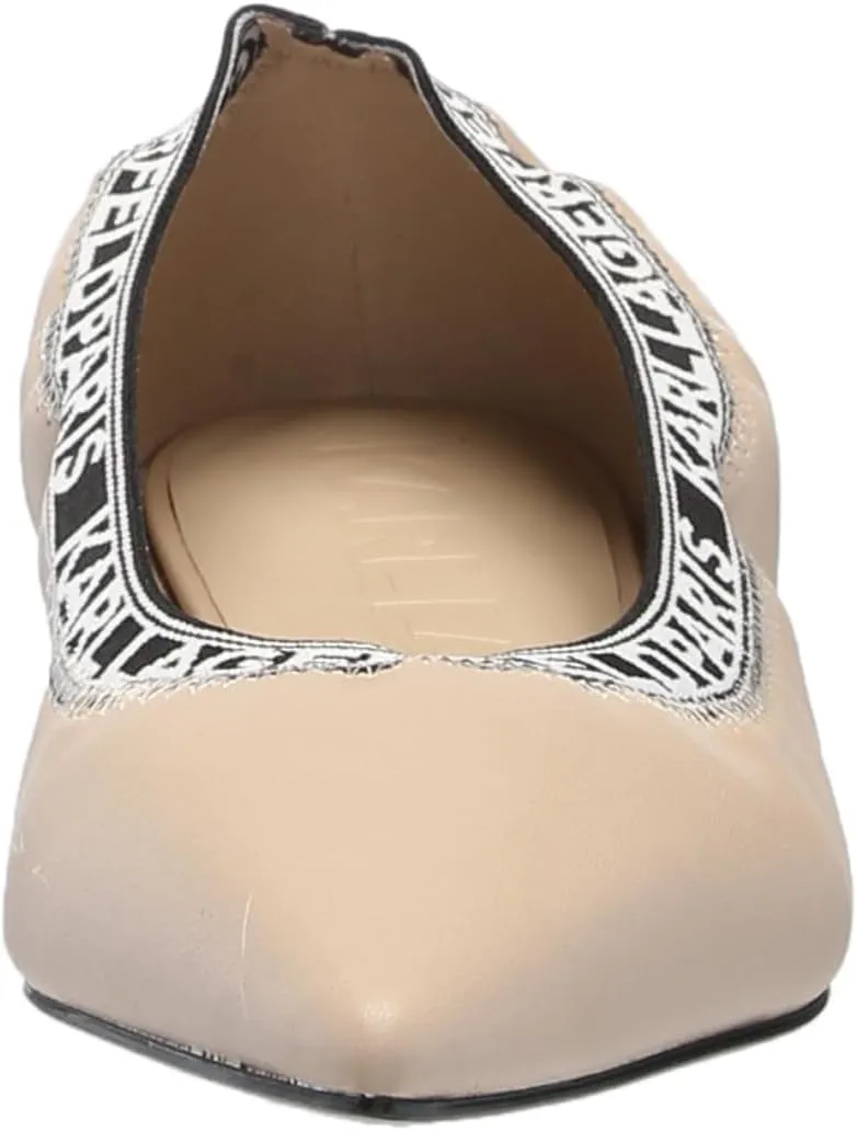 KARL LAGERFELD womens Vinette Everyday Ballet Flat