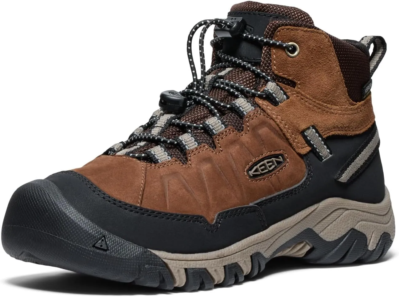 KEEN Kids' Targhee 4 Mid Height Durable Comfortable Waterproof Hiking Boot