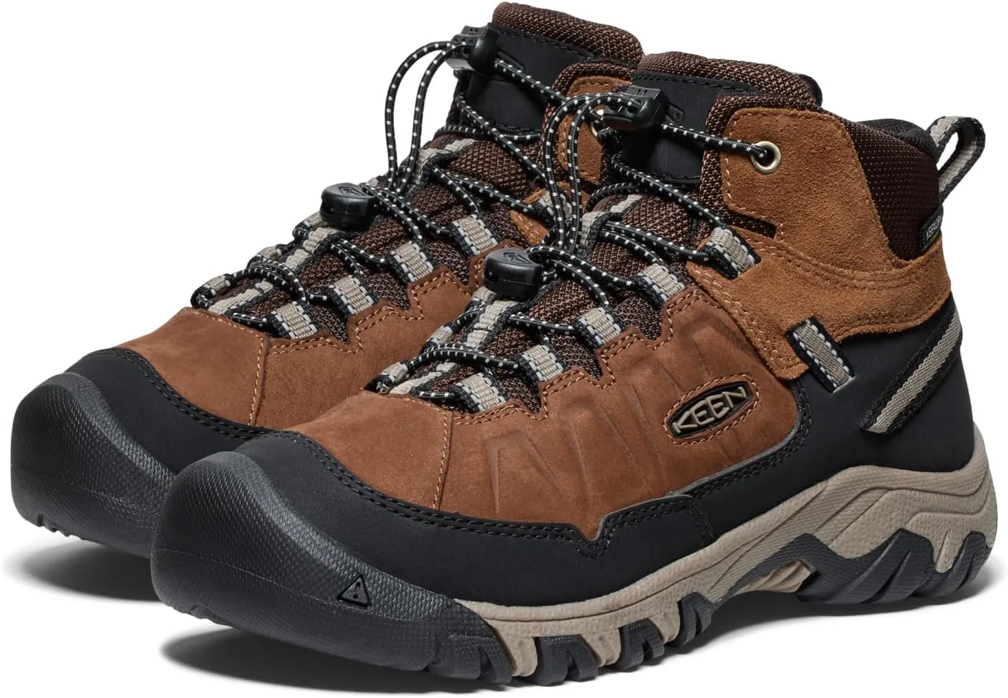 KEEN Kids' Targhee 4 Mid Height Durable Comfortable Waterproof Hiking Boot