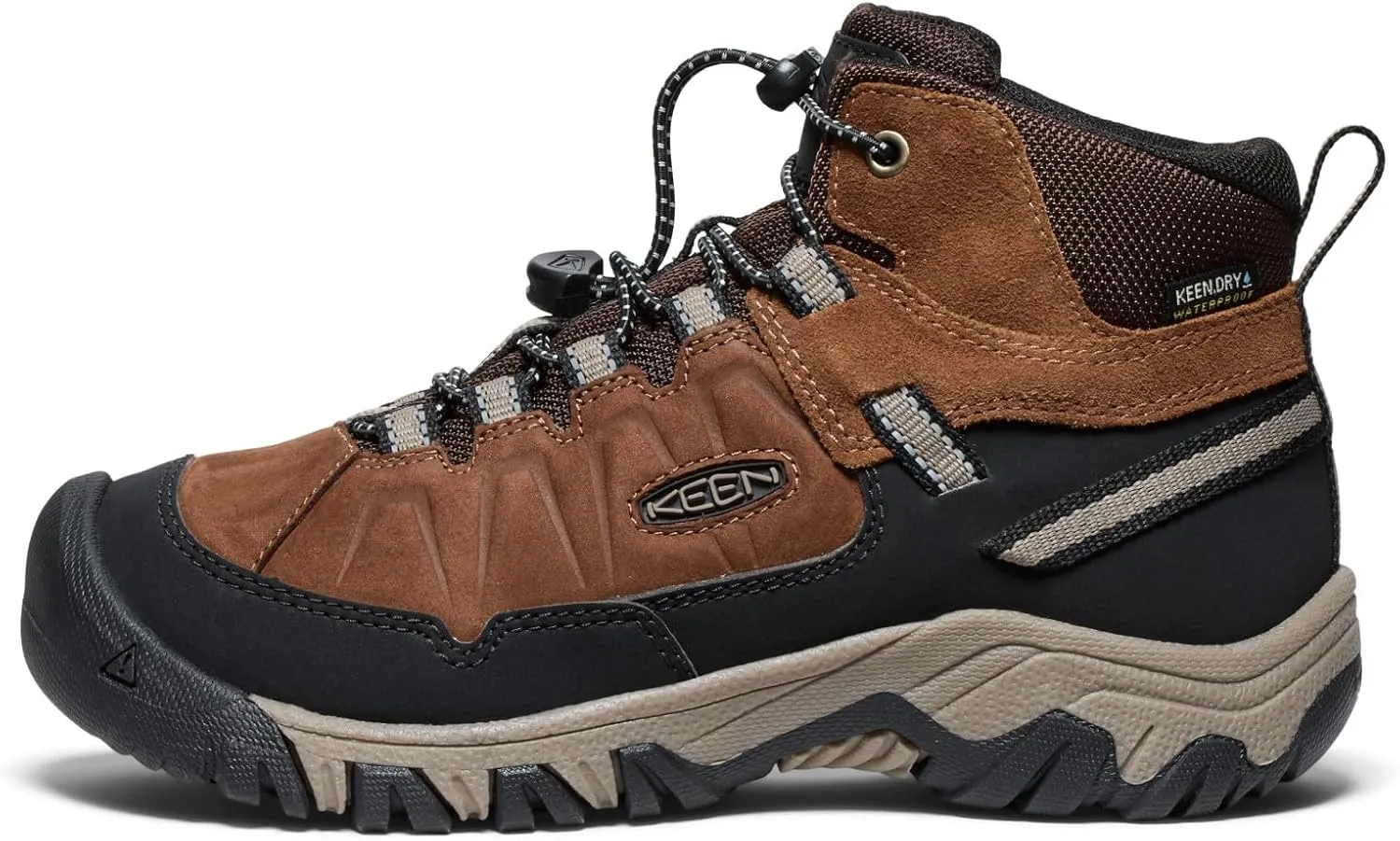 KEEN Kids' Targhee 4 Mid Height Durable Comfortable Waterproof Hiking Boot