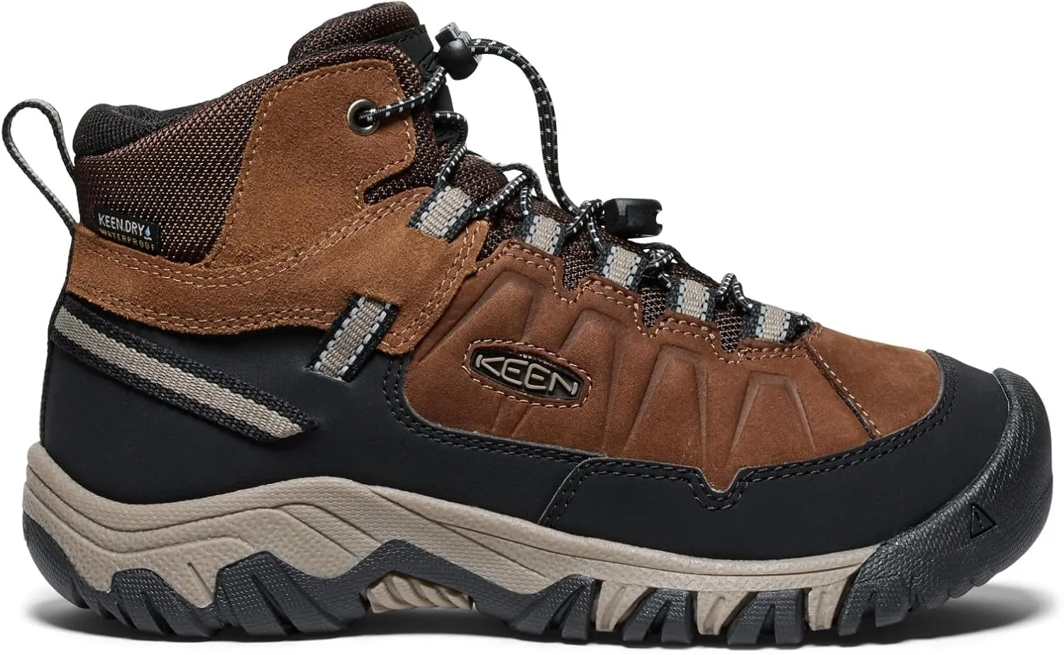 KEEN Kids' Targhee 4 Mid Height Durable Comfortable Waterproof Hiking Boot