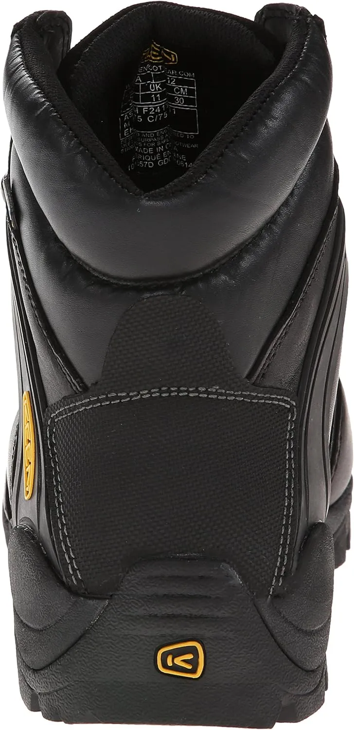 KEEN Utility Men's Louisville 6" Mid Height Steel Toe Waterproof Work Boot