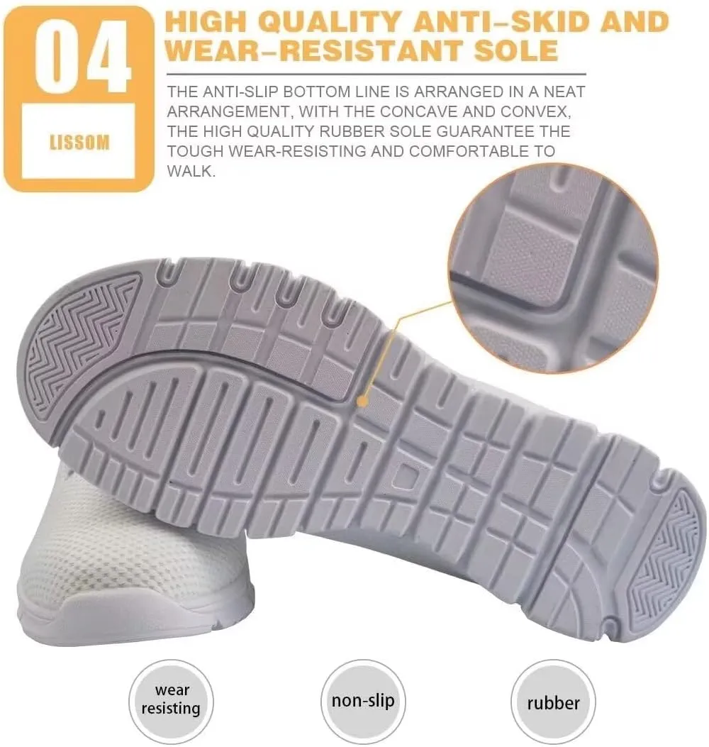 KEIAHUAN Lightweight Sneakers Shoes for Women Sports Running Shoes Mesh Tennis Shoes Walking Athletic Sneakers