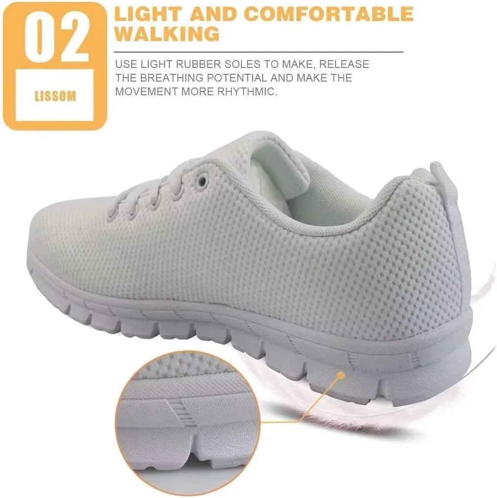 KEIAHUAN Lightweight Sneakers Shoes for Women Sports Running Shoes Mesh Tennis Shoes Walking Athletic Sneakers