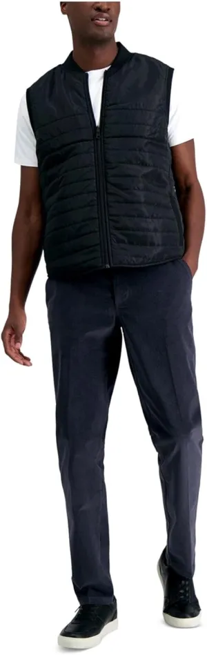 Kenneth Cole Reaction Men's Slim-Fit Stretch Corduroy Pants (Dusk, 33Wx30L)