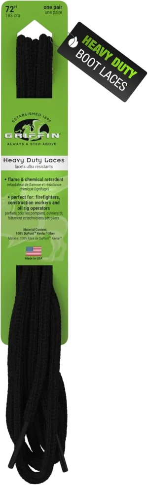 Kevlar Boot Laces – Fire Resistant, Long-Lasting Performance, High-Tensile Strength – Durable Work Boot Laces for Men