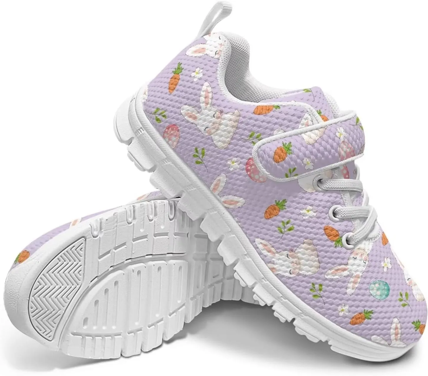 Kids Shoes Hook and Loops Running Athletic Shoes Slip On Non-Slip Shoes for Litter Kids Lightweight School Sport Sneaker for Boys Girls US 11-15